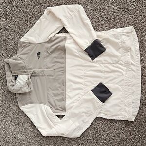 North Face Quilted Pullover